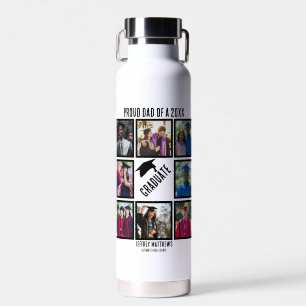 Benutzerdefinierter Vater für den Abschluss FotoCo Trinkflasche