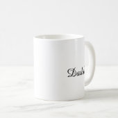 Benutzerdefinierter Vater-Kaffeebecher Personalisi Kaffeetasse (VorderseiteRechts)