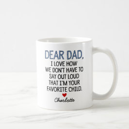 Benutzerdefinierter Vater Kaffeetasse