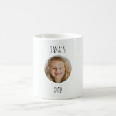 Benutzerdefinierter VATER | Personalisiertes Foto Kaffeetasse (Mittel)