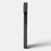 Benutzerdefinierter vertikaler Moss Green iPhone 1 Case-Mate iPhone Hülle (Rückseite / Links)