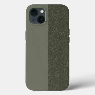 Benutzerdefinierter vertikaler Moss Green iPhone 1 Case-Mate iPhone Hülle