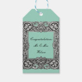 Benutzerdefinierter Viktorianischer Scrollrahmen - Geschenkanhänger (Vorderseite)