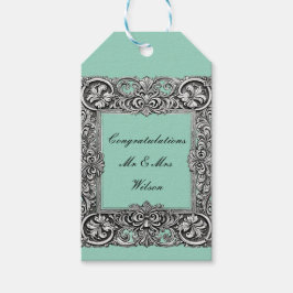 Benutzerdefinierter Viktorianischer Scrollrahmen - Geschenkanhänger