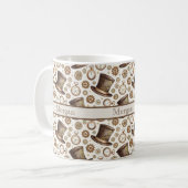 Benutzerdefinierter viktorianischer Steampunk-Hut  Kaffeetasse (Vorderseite Links)