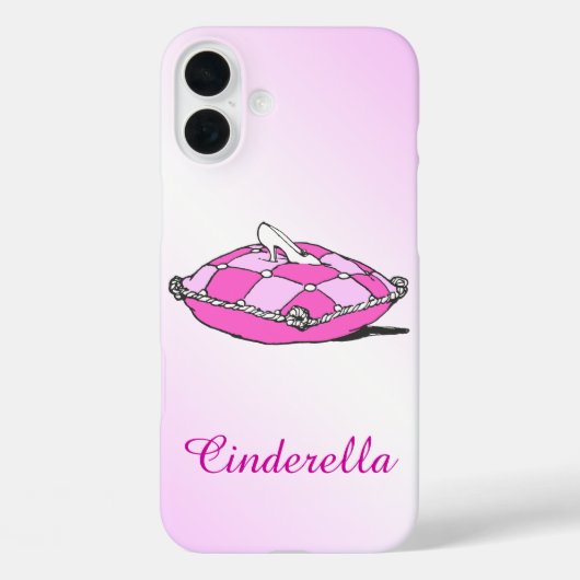 Benutzerdefinierter Vintage-Aschenschuh auf Rosa Case-Mate iPhone Hülle (Rückseite)