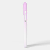 Benutzerdefinierter Vintage-Aschenschuh auf Rosa Case-Mate iPhone Hülle (Rückseite / Links)