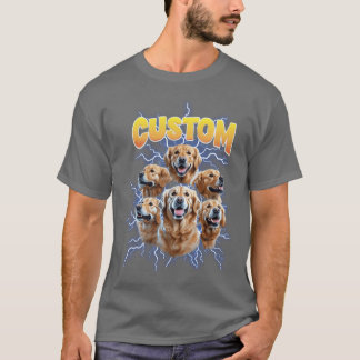 Benutzerdefinierter Vintage-Bootleg-Haustierfreund T-Shirt