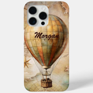 Benutzerdefinierter Vintage-Heißluftballon Antik Case-Mate iPhone Hülle