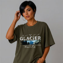 Benutzerdefinierter Vintage-Pinselstrich Glacier-N