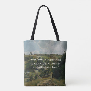 Benutzerdefinierter Vintage-Spruch Tasche