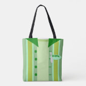 Benutzerdefinierter Vintager Bowlingstil Tasche (Rückseite)