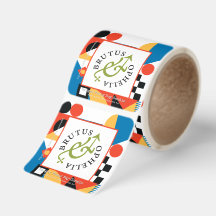 Benutzerdefinierter Vinyl-Abschluss in abstrakter 