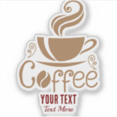 Benutzerdefinierter Vinyl-Aufkleber Aufkleber (Vorderseite)