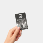 Benutzerdefinierter VIP-All-Access-Pass-Konzertaus Ausweis (Handheld)