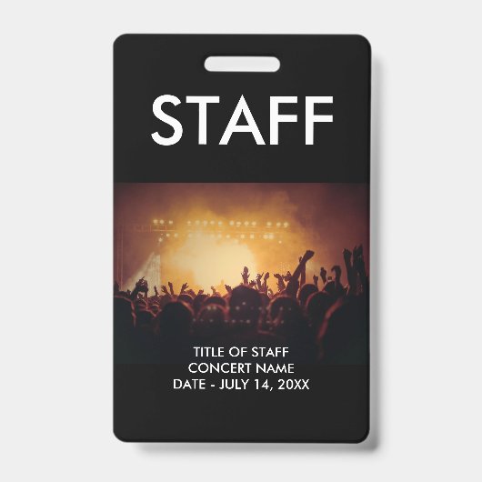 Benutzerdefinierter VIP-Pass Mitarbeiter-ID-Auswei Ausweis (Vorderseite)