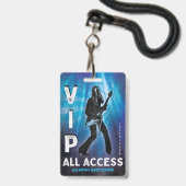 Benutzerdefinierter VIP-Zugriff auf 16 . Geburtsta Ausweis (Vorderseite mit Schlüsselband)