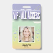 Benutzerdefinierter VIP-Zugriff auf 16 . Geburtsta Ausweis (Vorderseite)