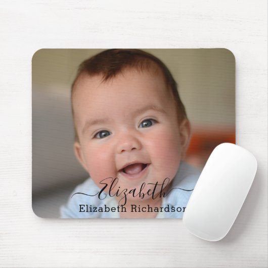 Benutzerdefinierter Volltext des Fotos | INDIVIDUE Mousepad (Mit Mouse)