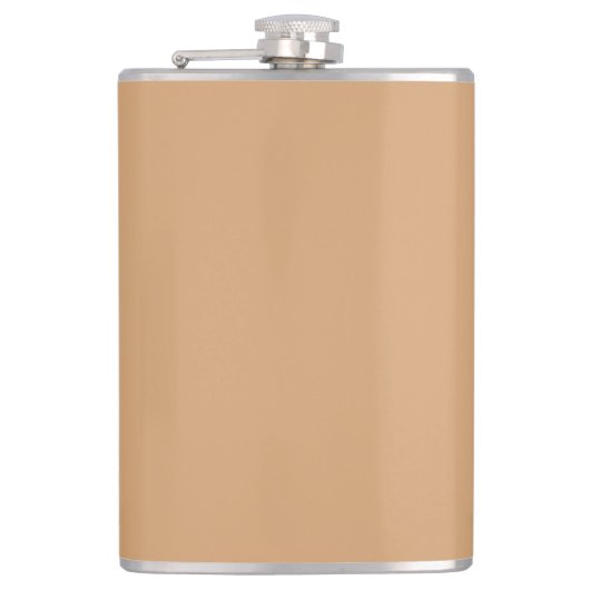 Benutzerdefinierter Warm-Sand-Pocket-Flasche Flachmann (Vorderseite)