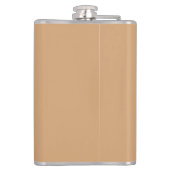 Benutzerdefinierter Warm-Sand-Pocket-Flasche Flachmann (Rückseite)