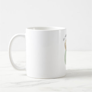 Benutzerdefinierter Wasserfarben-Blumen-Klassikerm Kaffeetasse