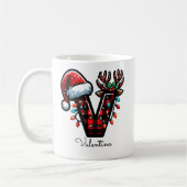 Benutzerdefinierter Weihnachts-Dankeschön-Geschenk Kaffeetasse (Links)