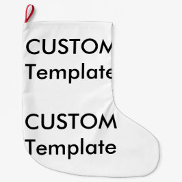 Benutzerdefinierter Weihnachtsdrucker - Doppelseit Großer Weihnachtsstrumpf