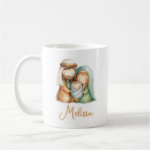 Benutzerdefinierter Weihnachtskaffeebecher mit Nat Kaffeetasse (Links)
