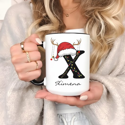 Benutzerdefinierter Weihnachtsmann-Feiertagsbecher Tasse
