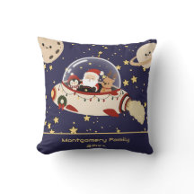Benutzerdefinierter Weihnachtsmann-Weltraumschiff-