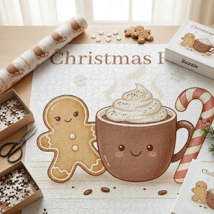 benutzerdefinierter Weihnachtsspaß Puzzle