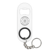 Benutzerdefinierter Werbeschlüsselanhänger für Unt Mini Flaschenöffner (Rückseite)