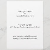 Benutzerdefinierter YOGA-Flyer Flyer (Hinten)