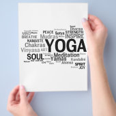 Benutzerdefinierter YOGA-Flyer Flyer (Hand)