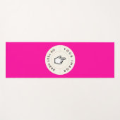 Benutzerdefinierter Yogmat - Hinzufügen von Text/B Yogamatte (Vorderseite (Horizontal))