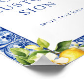 Benutzerdefinierter Zeichentext für Lemons Hauptpr Poster (Ecke)