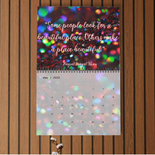Benutzerdefinierter Zeitrahmen für Dunkelrot Kalender