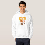 Benutzerdefinierter Zitattext Moderne Männer Gute Hoodie (Vorne ganz)