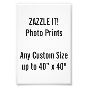 Benutzerdefiniertes 100x150 mm Foto Print UK Frame