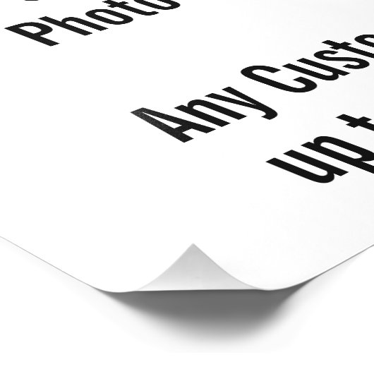 Benutzerdefiniertes 10" x 6" Foto Print (oder eine (Ecke)