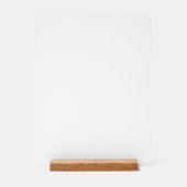 Benutzerdefiniertes 11" x 14" Acrylzeichen, mit Ho Acrylschild (Vorderseite)