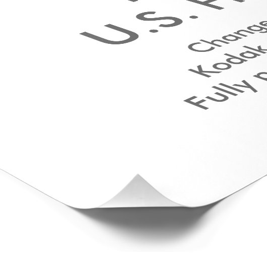 Benutzerdefiniertes 14" × 11" Foto Drucke US-Frame (Ecke)