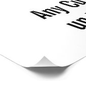 Benutzerdefiniertes 14" x 11" Foto-Poster, bis zu  Fotodruck (Ecke)