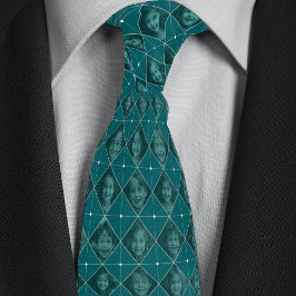 Benutzerdefiniertes 16-Foto-Muster Krawatte