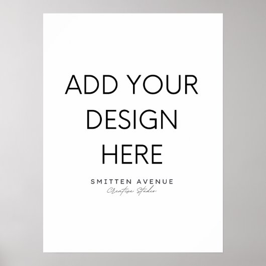 Benutzerdefiniertes 18x24-Poster (Matte) Poster (Vorne)