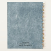 Benutzerdefiniertes 2025-Firmenlogo Einfaches Büro Planer (Rückseite)