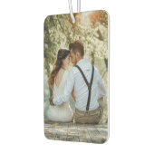 Benutzerdefiniertes 2-Foto-Doppelwagen Autolufterfrischer (Links)