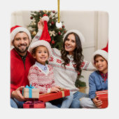 Benutzerdefiniertes 2-Foto-Foto mit zweiseitiger F Keramikornament (Rückseite)