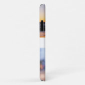 Benutzerdefiniertes 2 Foto und Ihr Name weiß Case-Mate iPhone Hülle (Hinten/Rechts)